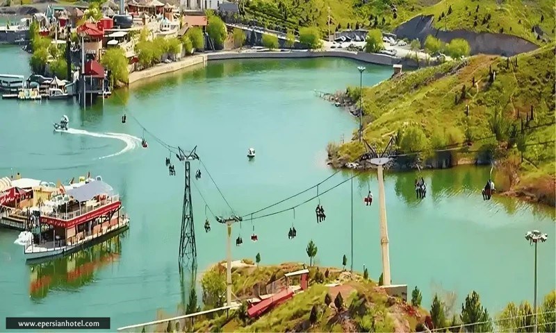 مجموعه تفریحی چالیدره طرقبه مشهد